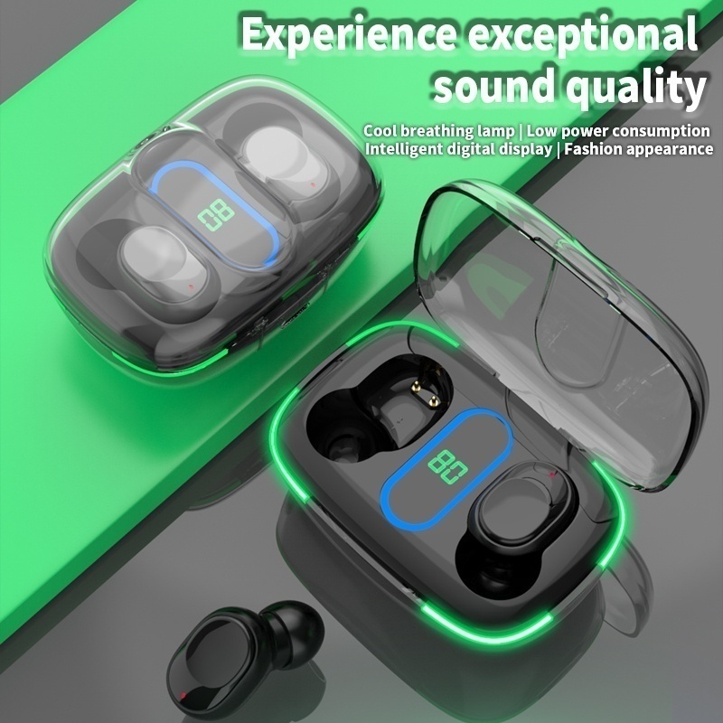 Y90 Fones De Ouvido Sem Fio Bluetooth 5.3, fones De Som HiFi Sem Perdas, Esportivo