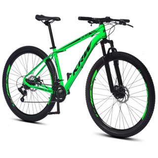 Bicicleta aro 29 KRW Shimano Tz Alumínio 21 Velocidades Marchas Freio a Disco Suspensão dianteira Mountain Bike LTX SH21 em Oferta na Shopee