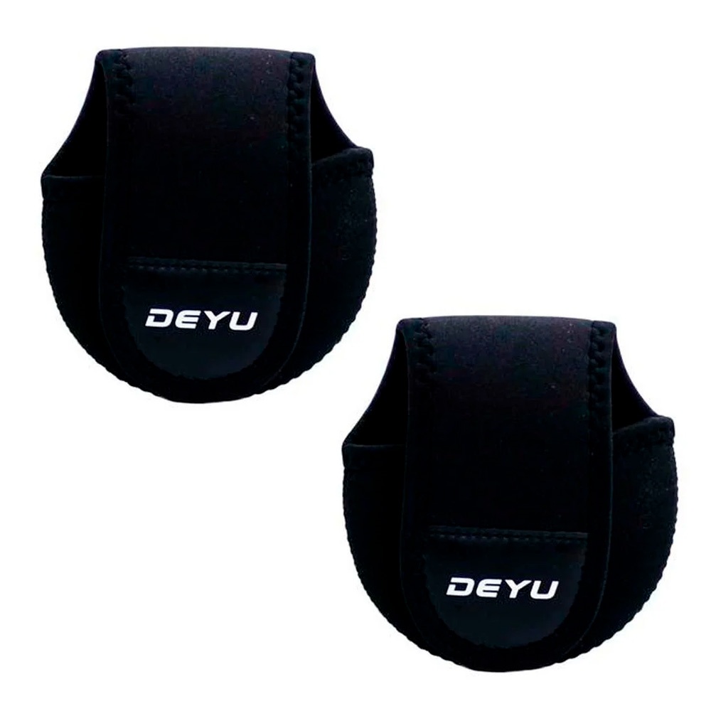Kit 2x Capa Protetora Para Carretilha Preto 11.5x5x12cm - Deyu - Sports & Outdoors