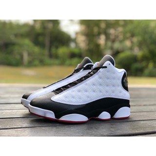2023 Novo Estoque a-ir Pronto jor-dan 13 Tênis panda Branco retro Preto Masculino aj13