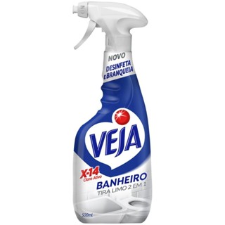 Desinfetante Banheiro Tira-Limo Veja X-14 Borrifador 500ml
