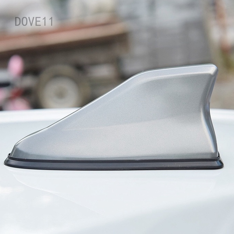 Antena De Barbatana De Tubarão Para Carro Com Cobertura De Borracha Aero Sharks Universal Car FM Amplificador De Sinal