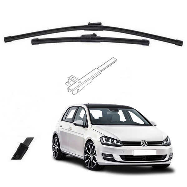 Par Palheta Limpador Para-brisa Golf 2008 A 2014 em Oferta na Shopee