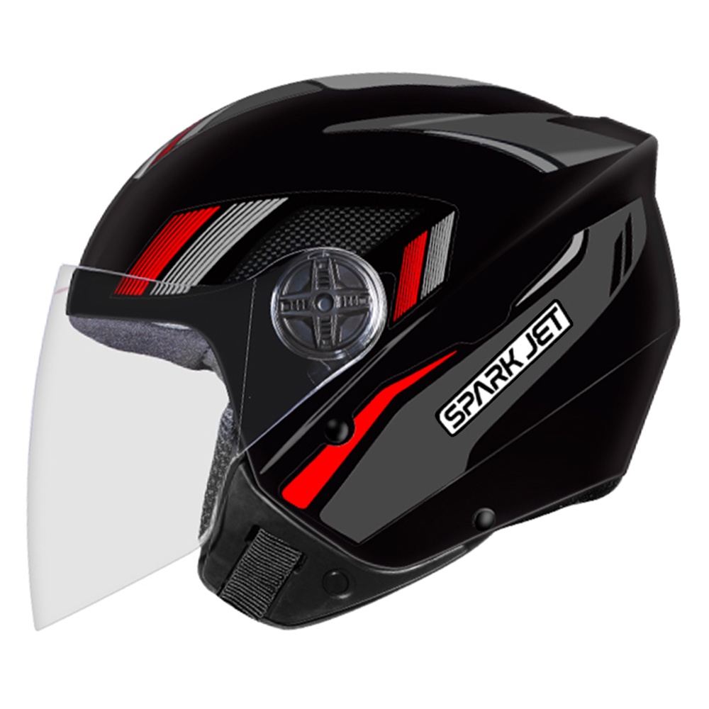 Capacete Aberto Moto Ebf Spark Jet Sting Masculino Feminino