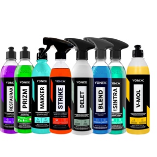 Kit Completo para Limpeza Automotiva Vonixx 8 Itens em Oferta na Shopee