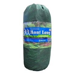 Colchonete Camping Solteiro + Sacola Transporte Verde Retiro Pesca Acampar em Oferta na Shopee