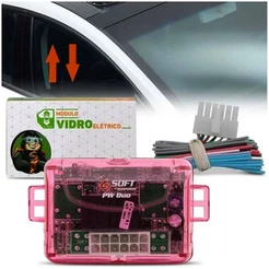 Módulo de Vidro Elétrico PW DUO Compatível c/ Alarmes Abertura Inteligente Botões Soft AA.26.0011