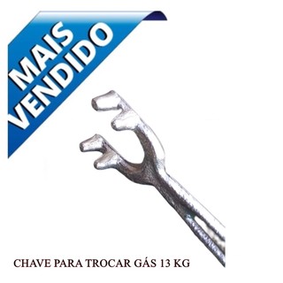 Chave para abrir registro de botijão de gás 13 kg chave abre facil.