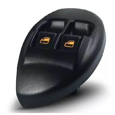 Botão Interruptor Do Vidro Elétrico Palio Young Fire Duplo Ambar motorista ZAPOS