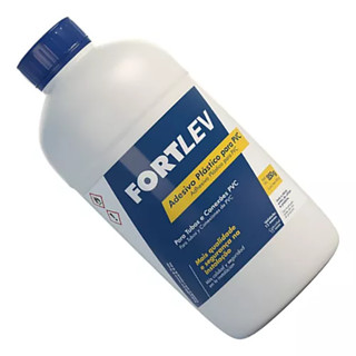 Adesivo PVC Cola Cano PVC Frasco com Pincel 850g Fortlev em Oferta na Shopee