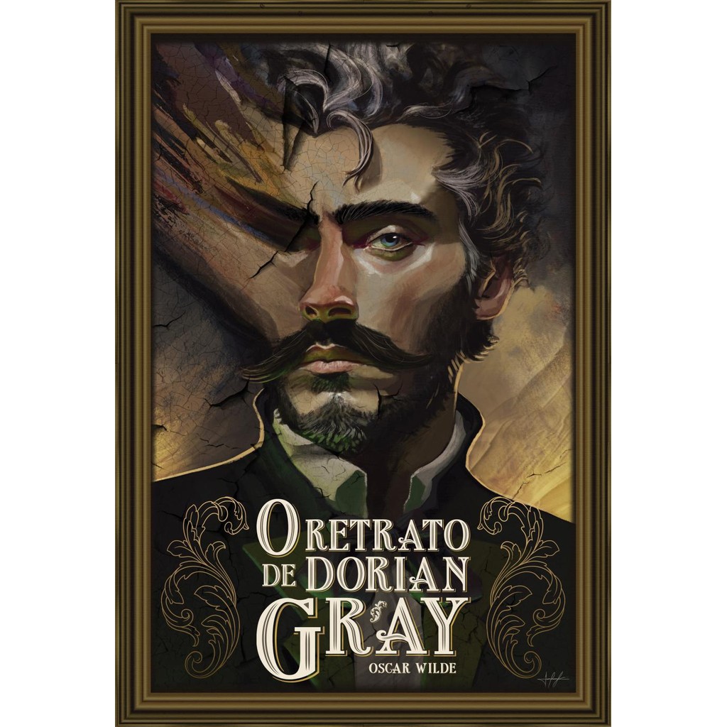 O RETRATO DE DORIAN GRAY - Edição de luxo: fitilho; capa dura; baixo relevo e hot stamp