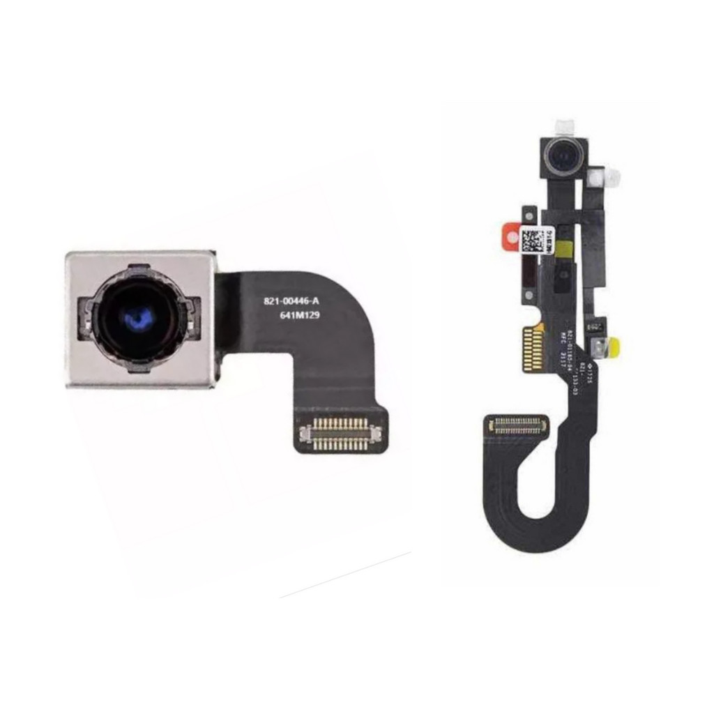 Flex Câmera Traseira Para iPhone 8 + Câmera Frontal Sensor