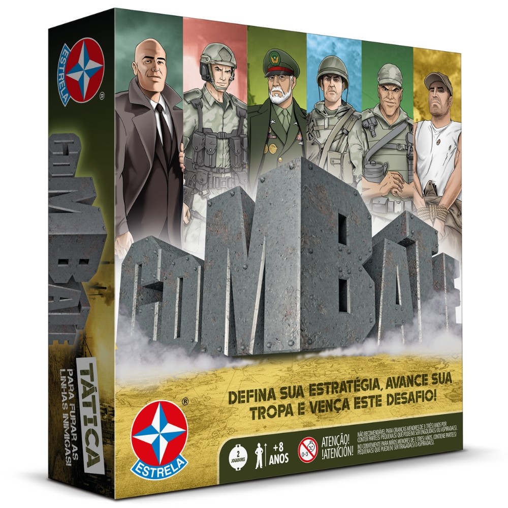 JOGO DE TABULEIRO COMBATE ESTRELA BRINQUEDO MESA FAMÍLIA GAME ESTRATÉGIA ATAQUE GUERRA WAR BATALHA em Oferta na Shopee