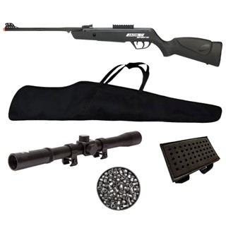 Carabina de Pressão Jade Mais Nitro 5.5mm - CBC + Luneta + Chumbo + Capa + Porta Chumbo em Oferta na Shopee