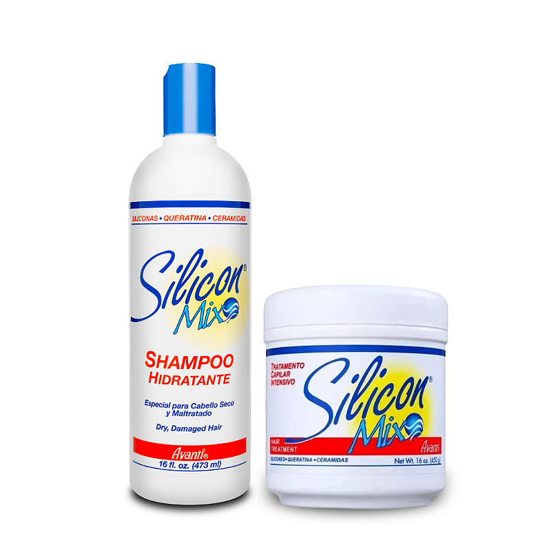 Kit Silicon Mix Avanti Shampoo 473ml e Máscara de Tratamento Capilar Intensivo 450g