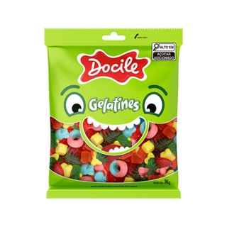 Bala de Gelatina Mix Docile 1kg