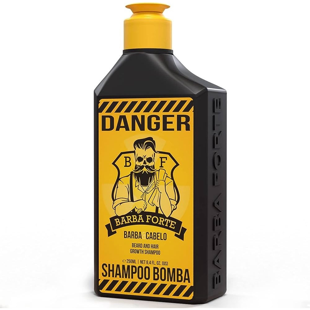 Shampoo Para Barba Bomba Danger Barba Forte - 250ml