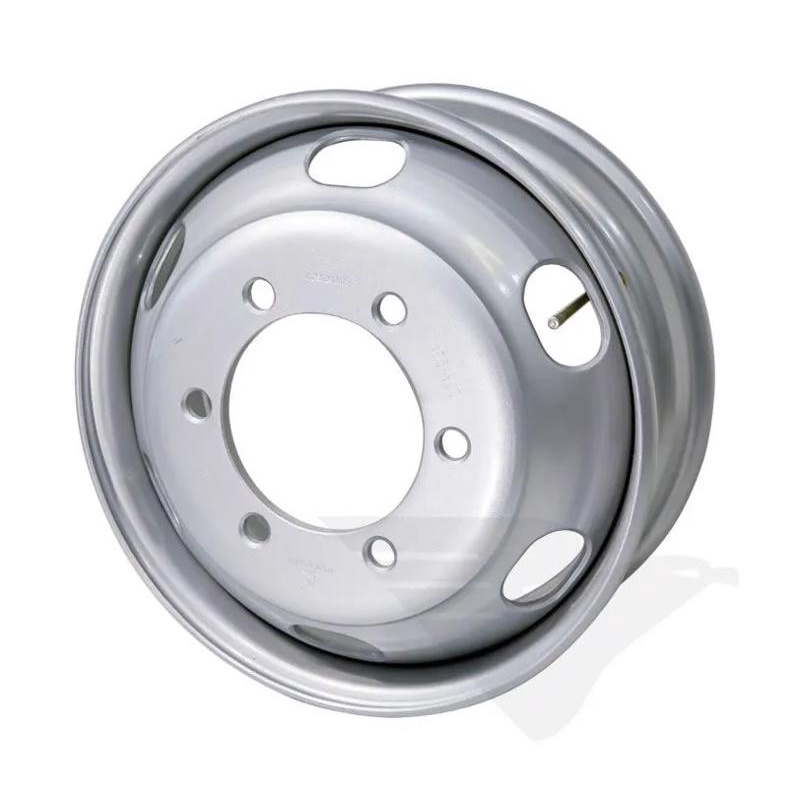 Roda Disco Aço 6 Furos Aro 17.5 para Pneu 215/75R Sem Câmara de Ar Caminhão Ford Cargo Volkswagen em Oferta na Shopee