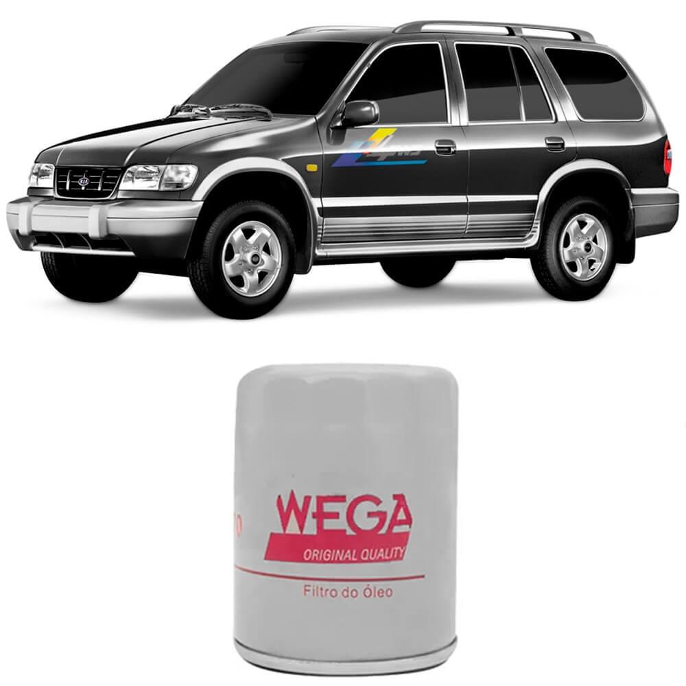 Filtro Óleo Kia Sportage 2.0 96 A 2003 Wega - Spare Parts and Accessories for Vehicles