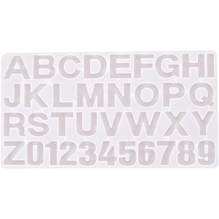 Molde de Silicone Alfabeto Para Produtos de Resina em Oferta na Shopee