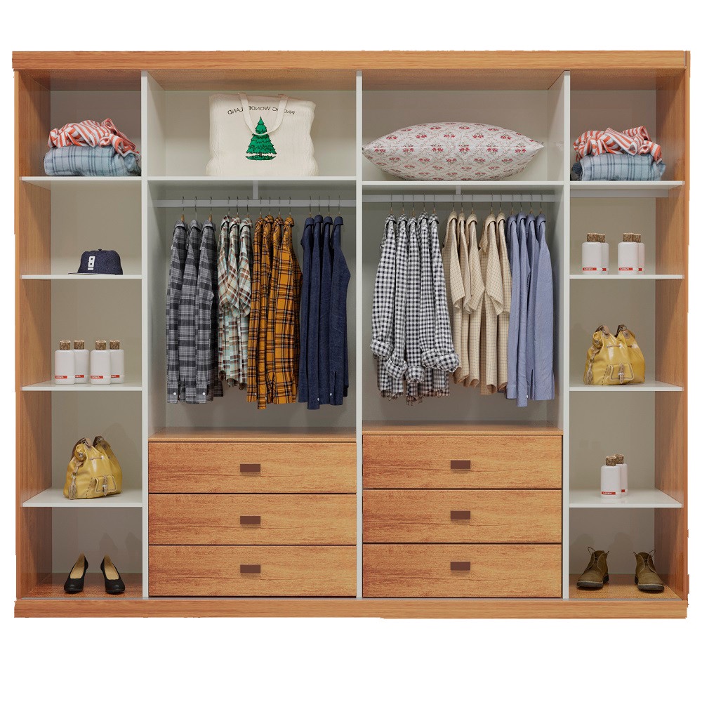 Guarda-Roupa Bom Pastor 6 Portas Olimpo em Oferta na Shopee