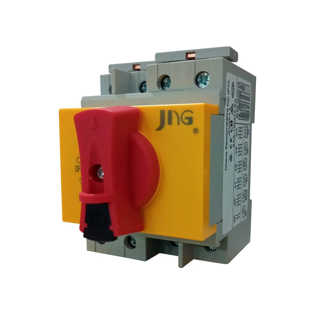 Chave Seccionadora Fotovoltaica 32a 1200VCC, JPV32-L1 DC1200