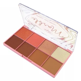 My Life Paleta de Contorno Blush e Iluminador Marble  MY8313 em Oferta na Shopee