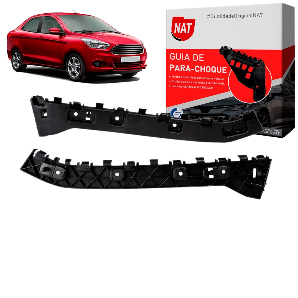 Suporte Guia Parachoque Ka Sedan 2019 Até 2021 Traseiro em Oferta na Shopee