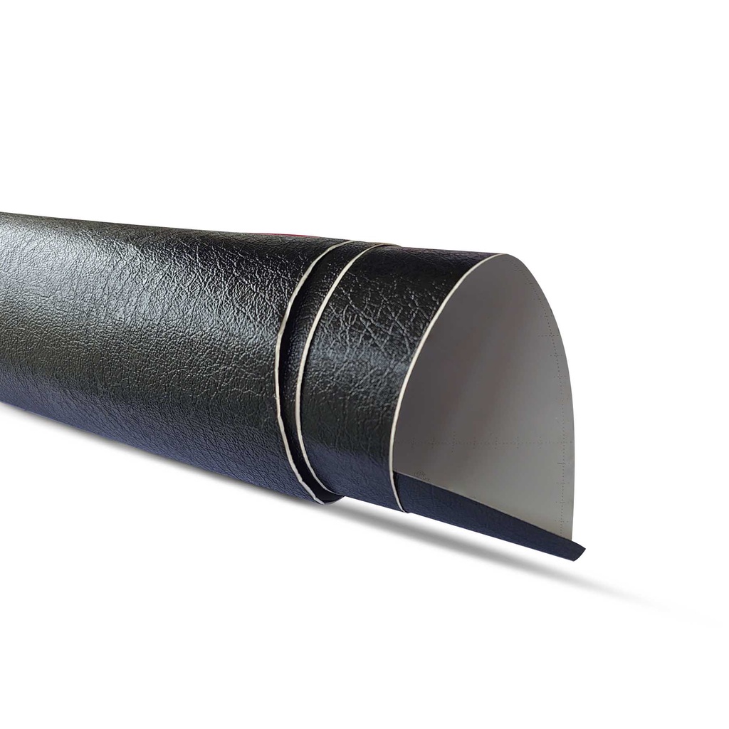 reparo para couro e sintético auto adesivo preto