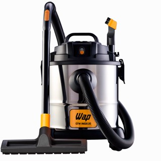 Aspirador Água E Pó Pro Inox 20l Profissional 1600w Wap