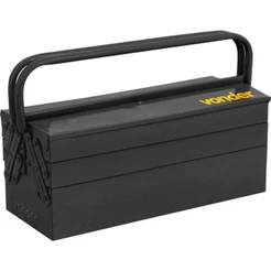 Caixa Metálica para Ferramentas 50cm Preta com 5 Gavetas Vonder - 61.15.502.021