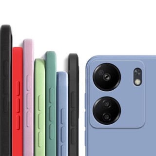 Capa Protetora De Borracha De Silicone Líquido Para Xiaomi Redmi 13C Nota 13 Pro Plus 5G Telefone TPU