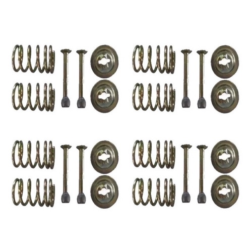 Kit Reparo Fixacao Patim Freio Roda Fusca 4 Furos (4 Rodas)
