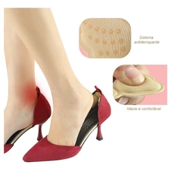 Protetor de Calcanhar Espuma Anti Dor Ajuste Sapato Anti Bolha Conforto 4Feet