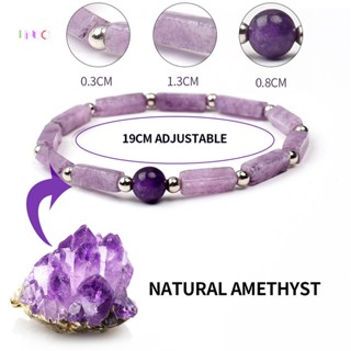 Uequilibrium Natural Ametista Pulseira De Emagrecimento Energia Para Mulheres Alívio Da Fadiga Yoga De Cura Novo