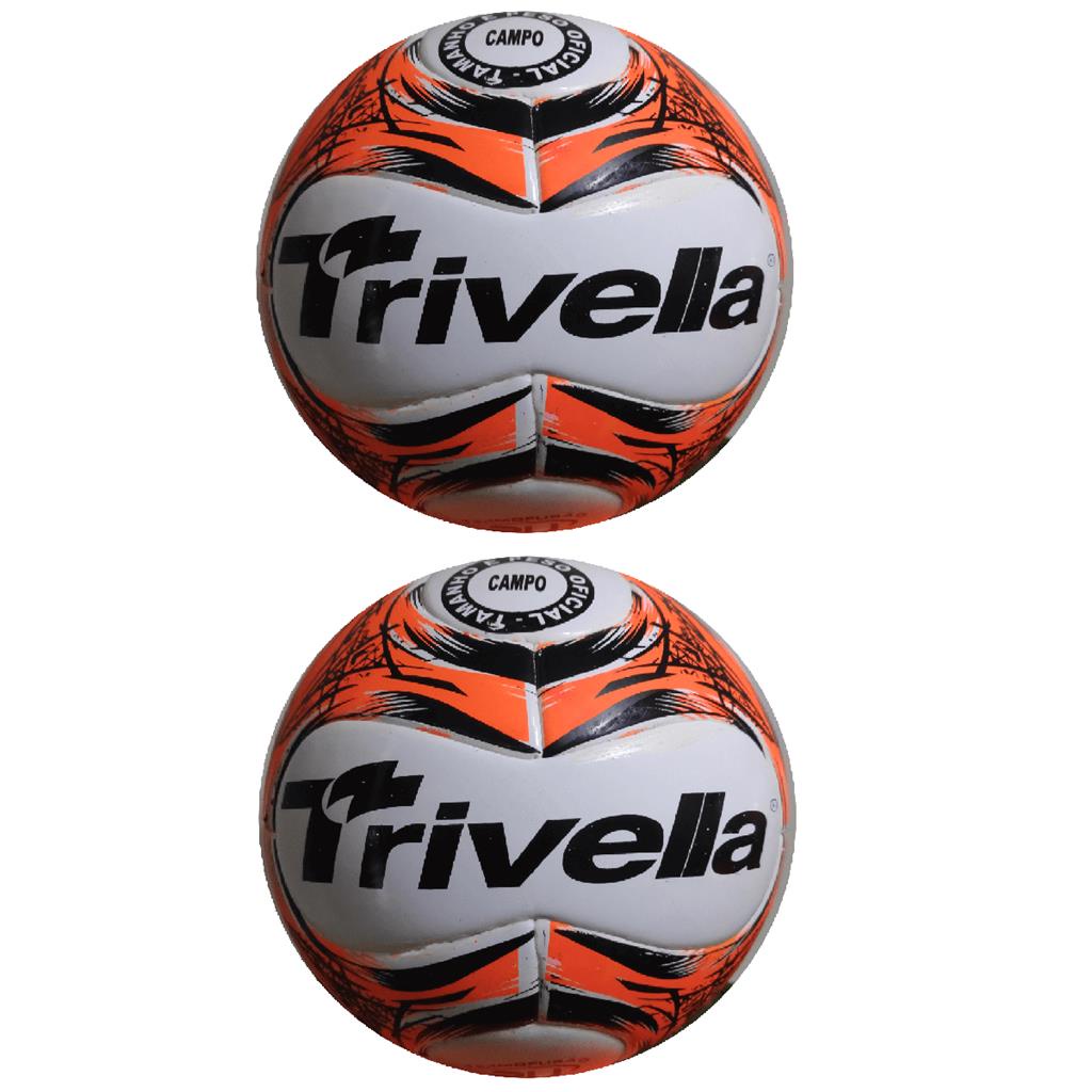 Kit 2 Bolas De Campo Trivella Original - Brasil Gold
