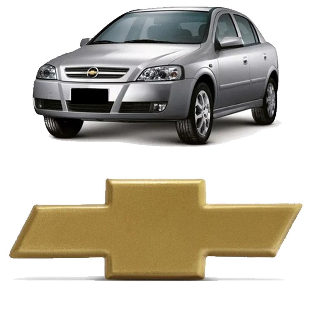 Emblema Gravata Grade Astra 1999 2000 2001 Dourado