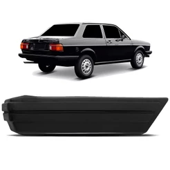 Polaina Ponteira Parachoque Traseiro Voyage 1984 1985 1986 Preto