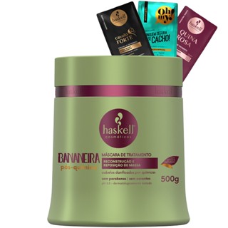 Máscara 500gr Haskell Pós Química Bananeira