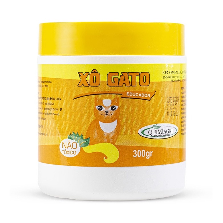 Xo Gato Granulado Repelente Natural Pet 300g Educador Afasta Espanta Gatos, Pet shop