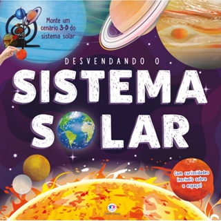 Livro Cartonado Desvendando o sistema solar em Oferta na Shopee