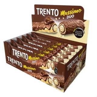 Chocolate Trento Massimo Choc Branco Duo Cx 16 Unidades 30g