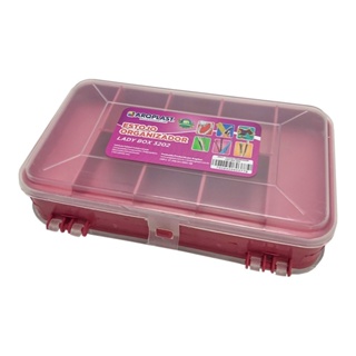Estojo Para Pesca Organizador Rosa Lady Box 3202 Arqplast em Oferta na Shopee