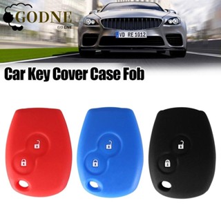 Chave De Proteção Remota GODNESSFO , Protetora De Silicone Para Carro , 2 Botões Total Renault/Kangoo/Dacia/Scenic/Megane/Sandero/Captur/Twingo/Modus