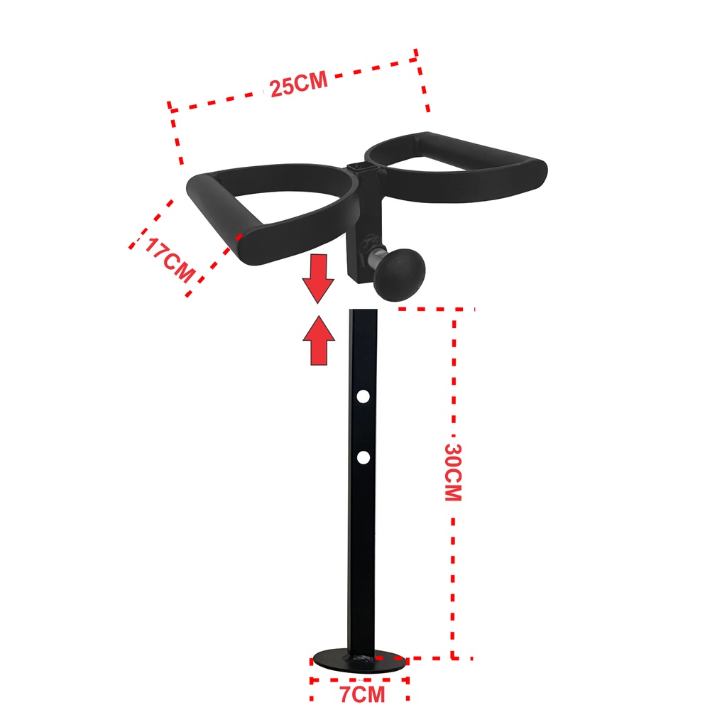 Suporte Agachamento Sumô Musculação — imagem 2 de 2
