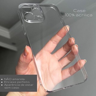 100 % Caixa De Casca De Ovo Acrílica Extra Fina Para iPhone 15 14 13 12 11 Pro Max 14 15 Mais 12 13 Mini X XR Xs 7 8 SE