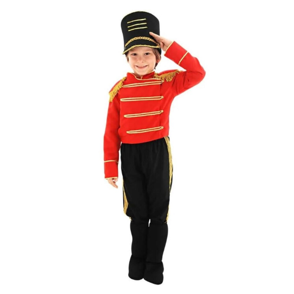 Fantasia Infantil Soldadinho De Chumbo C/ Botas E Cartola

 em Oferta na Shopee