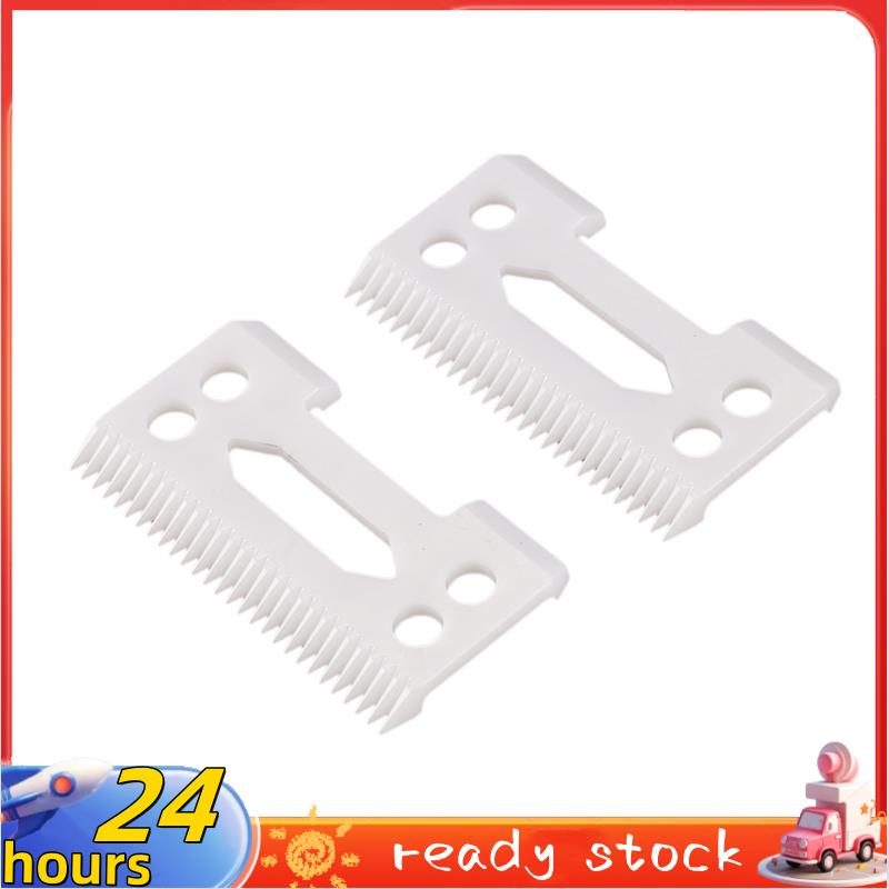 Novo 2Pcs 28 Dentes Lâmina De Clipper Cerâmico De Zircônia Para Sênior Wahl