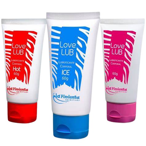 Lubrificante Love Lub  para Sexo Anal ou Vaginal - Neutro/ Hot / Ice 60g - La Pimenta -  SexShop em Oferta na Shopee