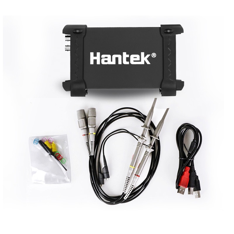 Osciloscio Digital Profissional Hantek 6022BE Completo NFe